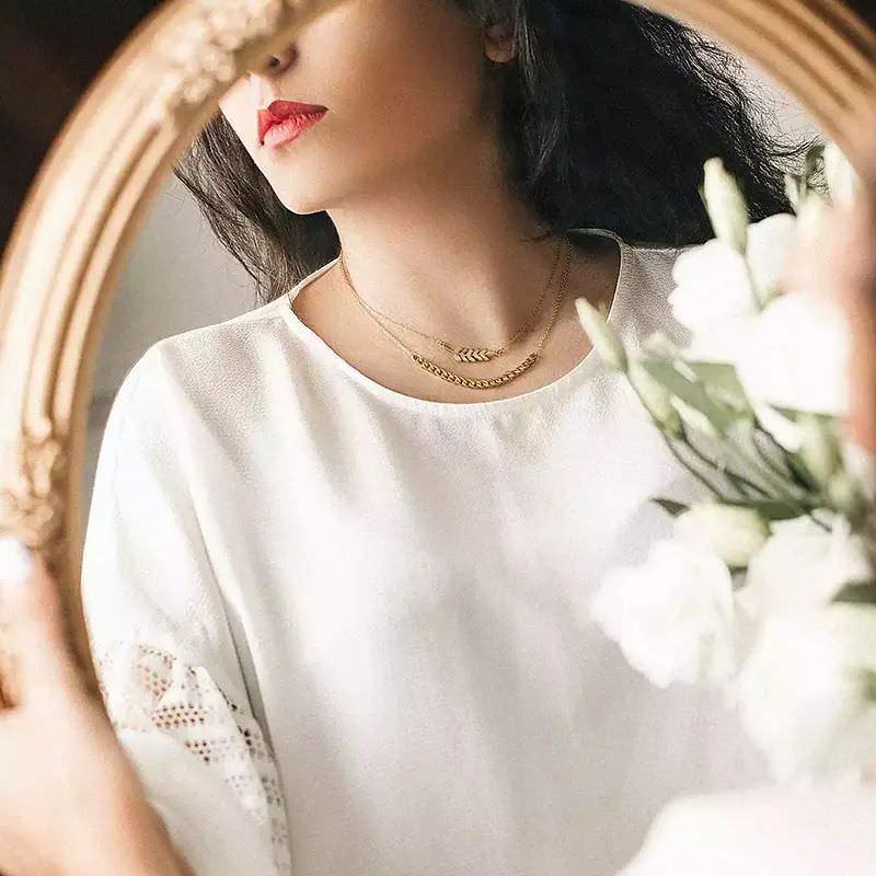 گردنبند طلا 18عیار طرح کارتیه فلامینگو رسا - تصویر 3